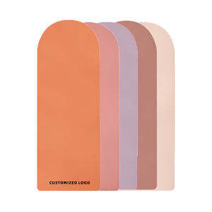 Maßgefertigte Ovale, Gewölbte Yogamatte in Kapselform, Neue PU-Yogamatte mit Zwei Runden Enden aus Naturkautschuk - Product Image 2