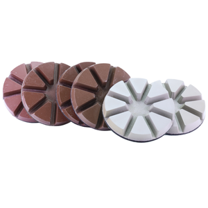Disques de polissage et tampons abrasifs en résine diamantée PanGu 3 pouces pour utilisation à sec (grain fin) pour béton, compatibles avec les meuleuses d'angle OEM - Product Image 4