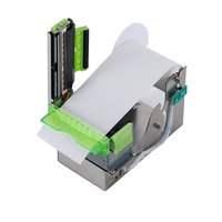 Impresora Térmica de Etiquetas y Recibos para Kiosco HSPOS QR34 de 80 mm, 250 mm/s, Cortador Automático, USB, RS232, LAN, Rollo de 23-82 mm, 120 mm para Máquinas Expendedoras y Puntos de Venta