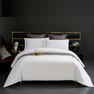 100% Cotton 4 Pcs Bedsheet Hotel Design Bedding Bed Linen <strong>Sheet</strong> <strong>Set</strong> - Product Image 1