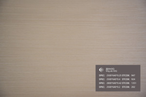 Venta de Fábrica, Producto en Promoción, Láminas de Madera Contrachapada de 0.5mm 0.42mm para Revestimiento de Puertas, Muebles, Roble Amarillo, Nogal, Wengué, Albaricoque - Product Image 3