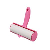 16 cm pouces plus large grand manche court rouleau à charpie rouleau à charpie extra collant couverture anti-poussière brosse à rouleau de nettoyage de maison