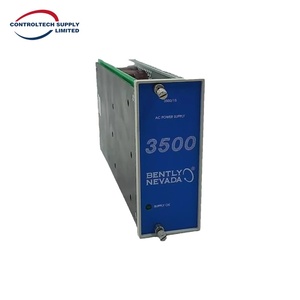 Module d'alimentation CA industriel Bentley Nevada 3500/15 127610-01+125840-01, carte rack de qualité industrielle, en stock - Product Image 4