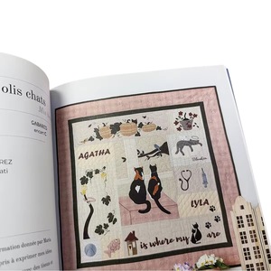 Version française : Créez votre propre couette – <span class=keywords><strong>Livre</strong></span> <span class=keywords><strong>de</strong></span> tutoriel <span class=keywords><strong>de</strong></span> <span class=keywords><strong>couture</strong></span> appliqué étape par étape avec papier d'art et couverture souple pour débutants - Product Image 3