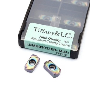 LNMU LNMU0303 TF618 DESKAR máquina de insertos de corte <span class=keywords><strong>cnc</strong></span> herramientas de torneado de carburo de corte originales para torno - Product Image 1