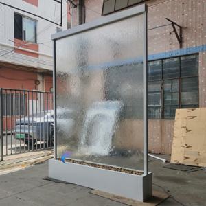 Elegant wedding waterfall fountain <b>rain</b> curtain waterfall for garden decoration water fountain - Product Image 2