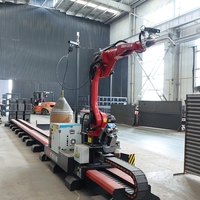 Máquina de soldadura robótica de estructura de acero ZMDE, Robot de marco de soldadura automático Roboter para soldadura