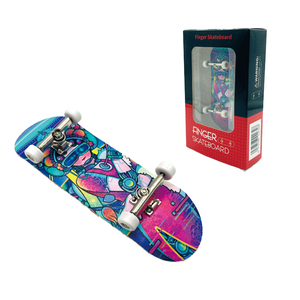 ALF.AILEFU 2024 Nuevo Mini monopatín personalizado Diapasón de 30mm con cubierta de arce de 5 capas y ruedas de 90mm - Product Image 5