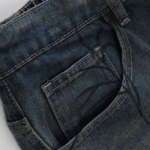 Shorts en jean élastiques taille haute pour femmes, formels, amples, à jambes larges, tendance - Product Image 6