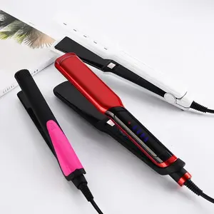 Good quality custom private label flat iron hair straightener fast heating