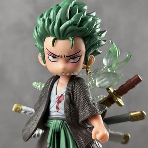 H30cm <span class=keywords><strong>Dragonballs</strong></span> Q Roronoa Zoro Action Figure Décoration de Bureau Pvc Q Roronoa Zoro Action Figure - Product Image 3