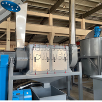 Machine de recyclage et de lavage automatique de bouteilles en plastique PET Sevenstars / Ligne de lavage de flocons de bouteilles en plastique usagées