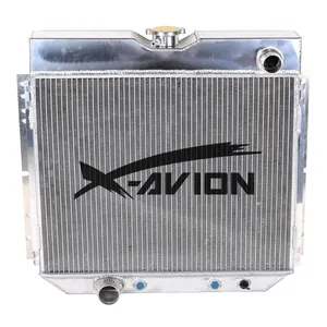 X-avion 64-66 MST SHELBY V8 L6 라디에이터 3 코어 mt를위한 자동 엔진 냉각 시스템 자동차 라디에이터