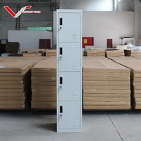 Armoire de rangement verrouillable en acier pour chaussures et vêtements, facile à assembler, pour écoles, bureaux, gymnases et bibliothèques