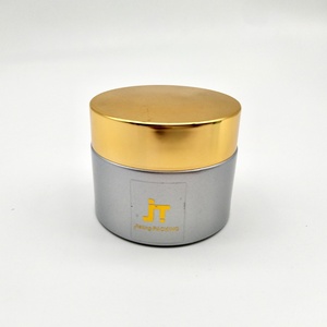 Custom 50g 50 100 120 Ml <b>Empty</b> Skincare Set Cream Containers Purple Green Hair Care Packaging Bottle and <b>Jars</b> - Product Image 1