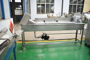 Nueva Línea de Máquinas Freidoras de Alas de <span class=keywords><strong>Pollo</strong></span> Fritas Estilo <span class=keywords><strong>KFC</strong></span> de HUAGANG, Transportador Continuo, Acero Inoxidable 304, Personalizable - Product Image 4