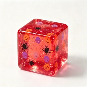 Novedad: Juguetes Antiestrés de Cubitos de Hielo para Halloween, Divertidos Juguetes de Cubo de Rebote Lento, Regalos de Halloween para Niños - Product Image 6