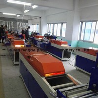 Nueva Impresora de Pantalla Tricolor Totalmente Automática para Ropa y Prendas de Vestir con Motor de 380V, 2 Estaciones y 1 Año de Garantía