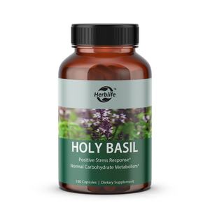 OEM/ODM Vente chaude de capsules de basilic sacré, extrait de basilic sacré, complément alimentaire à base de plantes, soutien immunitaire, réponse positive au stress - Product Image 1