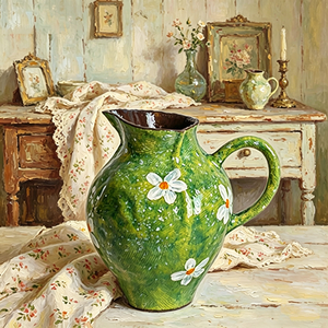 Petit vase en céramique <span class=keywords><strong>de</strong></span> style Wabi Sabi chinois <span class=keywords><strong>de</strong></span> Jingdezhen pour l'arrangement floral <span class=keywords><strong>de</strong></span> table, poterie décorative rétro - Product Image 3