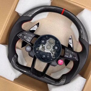 Volantes de Fibra de Carbono para Volkswagen VW <span class=keywords><strong>Golf</strong></span> 7 MK7 Golf7.5 ID5 ID6 ID7 GTI GTR Accesorios de <span class=keywords><strong>Volante</strong></span> Personalizados - Product Image 6