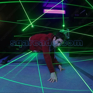 Team Building Indoor Laser Challenge <span class=keywords><strong>Mobile</strong></span> Laser Maze Game Activité Salle d'évasion en métal avec activation par la lumière - Product Image 2