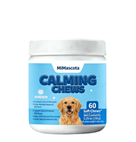 OEM ODM Marque Privée Friandises Apaisantes pour Chiens et Chats avec L-Théanine pour Soulager le Stress - Absorption Rapide & Complément Alimentaire Sûr pour Animaux