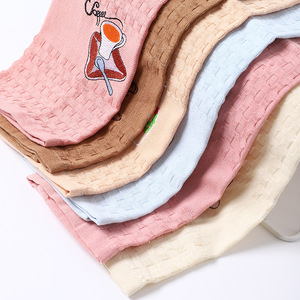 Ensemble de 4 serviettes de <span class=keywords><strong>cuisine</strong></span> en coton très absorbant, tissage gaufré, motif à carreaux, torchon - Product Image 3
