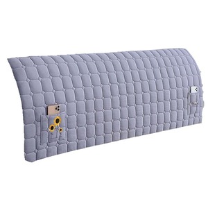 Funda para Cabecera de Cama, Cobertura Total, Acolchada, Elástica, para Cama de 1.2m, Fibra de Bambú, Diseño a Rayas, Tejido Twill - Product Image 5