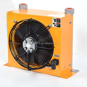 Refroidisseur <span class=keywords><strong>d</strong></span>'huile hydraulique à plaques en aluminium 380V AC, refroidi par air, pression nominale 4MPa, <span class=keywords><strong>d</strong></span>ébit max 180L/min, prix compétitif pour CNC - Product Image 1