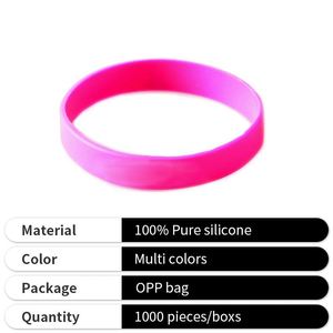 Pulsera de Silicona Personalizada de Alta Calidad con Logotipo para Beneficios Empresariales, Celebraciones de Aniversario y Regalos Corporativos - Product Image 2