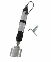 Capsuleuse manuelle pneumatique pour couvercle à vis, capsuleuse avec tête de capsulage personnalisée