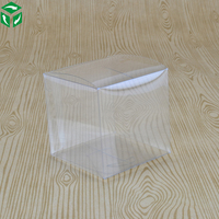 Boîte transparente imprimée en PVC, emballage d'affichage, boîtes pliantes en acétate, vinyle Transparent PVC PET RPET, boîte d'emballage