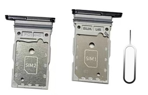 Đối với <span class=keywords><strong>Samsung</strong></span> <span class=keywords><strong>Galaxy</strong></span> S22 siêu s908 s908b điện thoại mới <span class=keywords><strong>Sim</strong></span> chip khay khe cắm chủ <span class=keywords><strong>Adapter</strong></span> duy nhất thẻ kép S22 siêu phụ kiện phụ tùng - Product Image 4