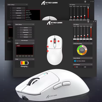 Souris de jeu Attack Shark X3 X6 sans fil, capteur PAW3395, RGB, accessoires pour PC, périphériques informatiques, cadeau, utilisation au bureau