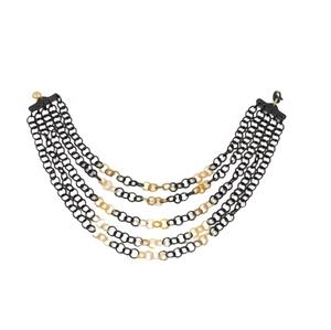 Collar de cuerno de buey y búfalo natural de tendencia de alta calidad con cordón de cuero elegante nuevo accesorio de moda - Product Image 5