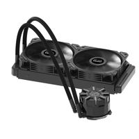 Rainbow Light Tube Kit de refroidissement par eau pour PC CPU et boîtier d'ordinateur 2.4W Liquid Cooler