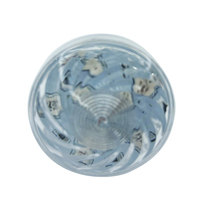 Lampes LED RVB adressables étanches IP65 de 45 mm 24 V, préprogrammées 1-16 E14 pour parcs à thème (PVC)