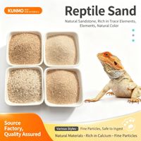 Sable de désert calciumé très vendu pour reptiles : substrat pour dragon barbu, gecko, tortue, scorpion