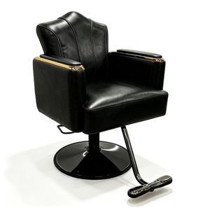 Chaises de coiffure professionnelles de style européen, avec pompe hydraulique, inclinables, pour salon de beauté et salon de barbier - Product Image 1