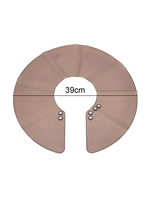 Silicone Transparent Coupe Super Collier Cou Bouclier Magnétique Cape Barber Cheveux Châle