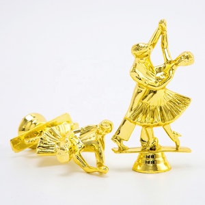 Fournisseur de pièces de trophées de qualité supérieure GZ23, Têtes et sommets en ABS pour trophées de danse destinés aux <span class=keywords><strong>concours</strong></span> de danse - Product Image 3