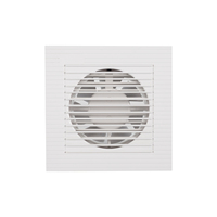 Refroidisseur d'air pour salle de bain avec lumière LED, ventilateur d'extraction, couleur blanche, 50 Cfm
