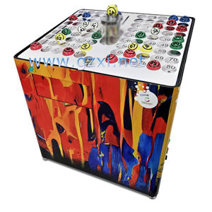 เครื่องบิงโกขนาดเล็กแบบพกพา1-75เครื่องล็อตเตอรี่ตั้งโต๊ะปรับแต่งได้อย่างมืออาชีพ - Product Image 2