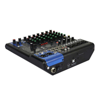 Console de mixage audio USB professionnelle MG10XU à 4 canaux avec effets DSP 24 bits et suppression du bruit pour studio de podcast et diffusion en direct