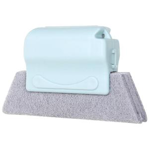 Cepillo para limpiar ranuras de ventanas, para umbral, esquinas y grietas, cepillo pequeño con almohadilla de esponja, entrega aleatoria multicolor - Product Image 5