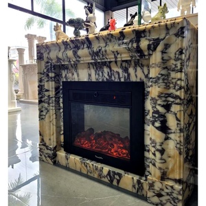 Moda moderna Calacatta in marmo viola caminetto interno per interni <span class=keywords><strong>a</strong></span> casa caminetto in marmo Surround - Product Image 5