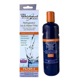 Filtre à eau pour réfrigérateur Whirlpool, filtre 2 W10413645A, remplacement pour Whirlpool KitchenAid Maytag Amana JennAir - Product Image 1