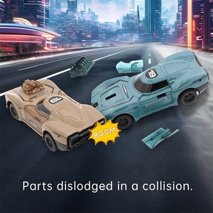 Voitures de course multijoueurs 2.4GHz RC Battle Racing avec pièces de simulation de <span class=keywords><strong>crash</strong></span> et éjection Télécommande <span class=keywords><strong>Crash</strong></span> Bumper Racing Toys Set - Product Image 3