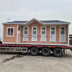 ห้องน้ำเคลื่อนที่ RuiChao แบบแผงแซนวิช ทันสมัย เป็นมิตรกับสิ่งแวดล้อม สำหรับใช้งานสาธารณะกลางแจ้ง - Product Image 2